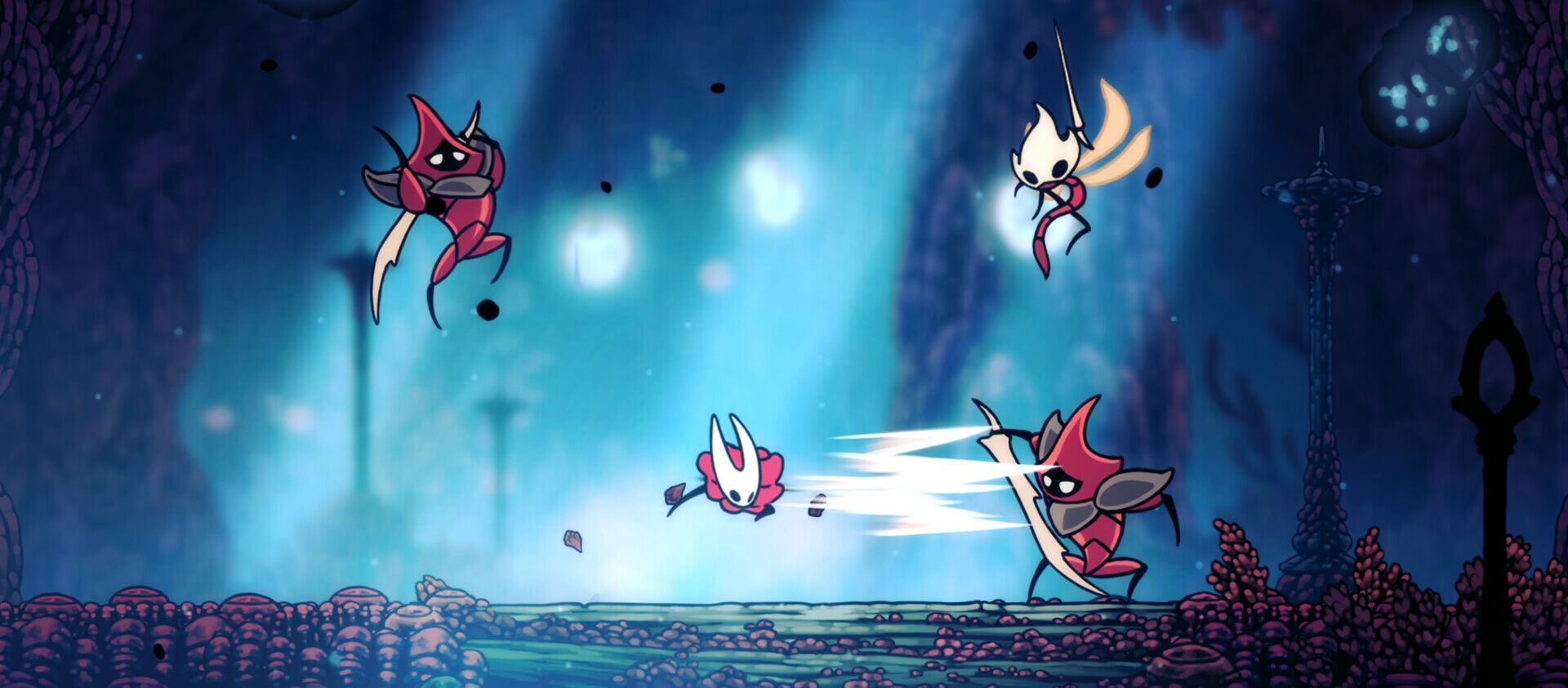 Hollow Knight: Silksong, in-game