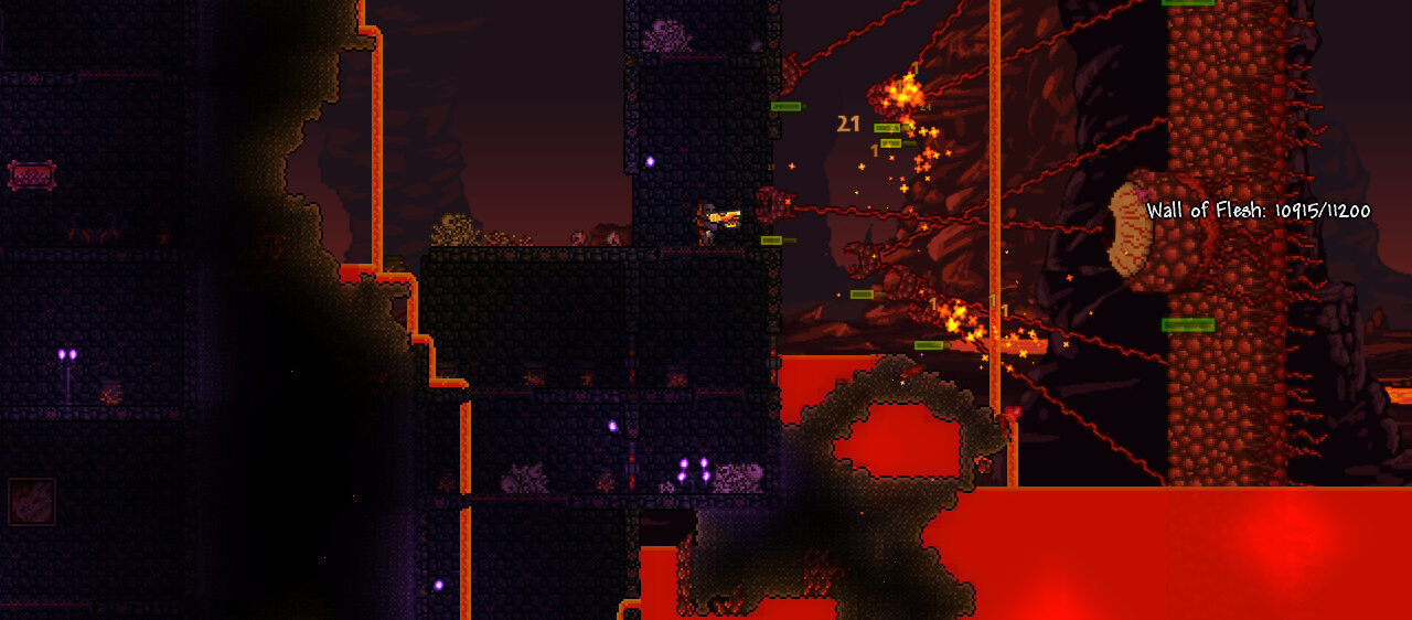 Terraria, in-game