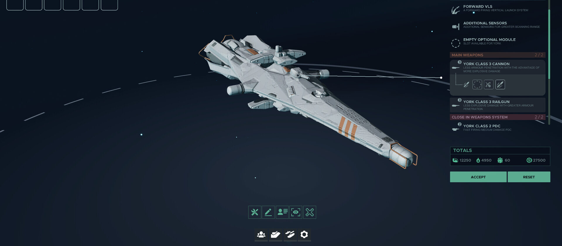 Falling Frontier, in-game