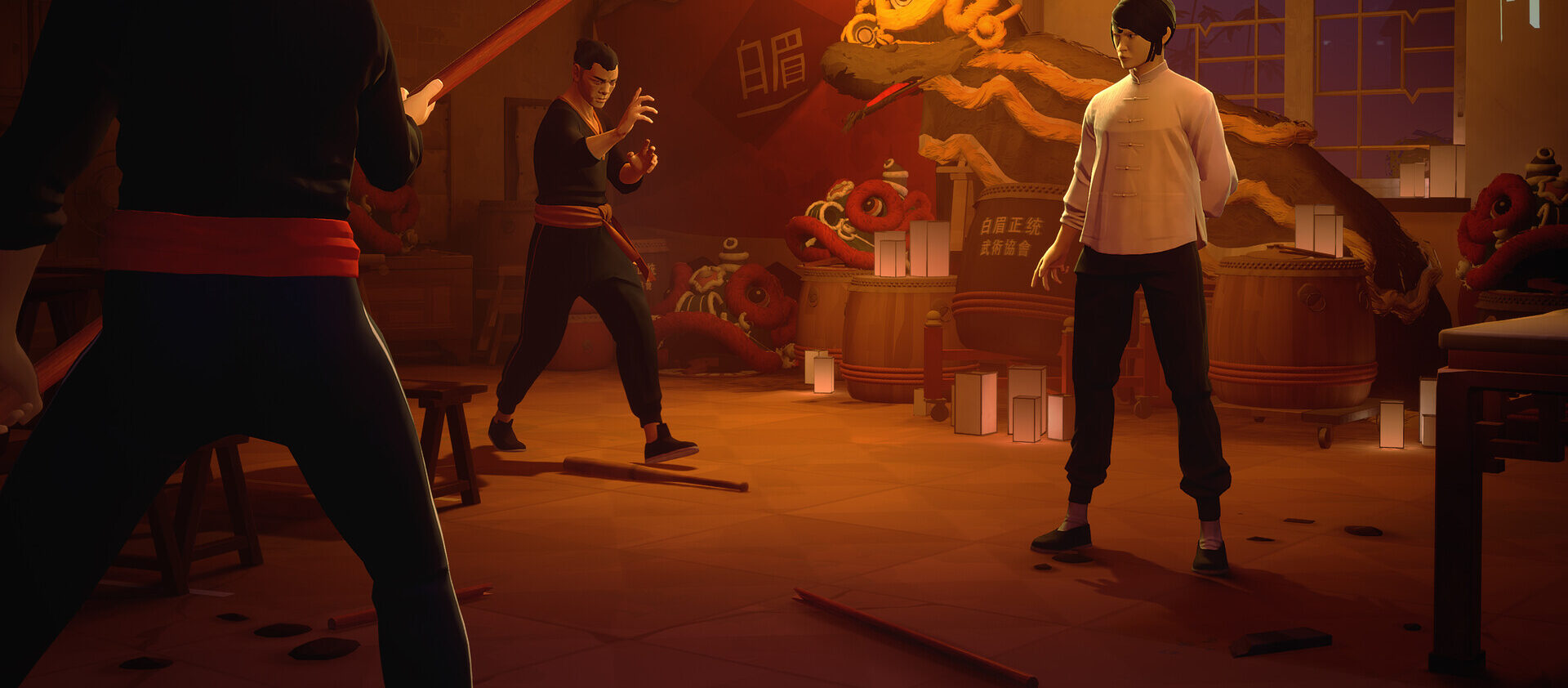 Sifu, in-game