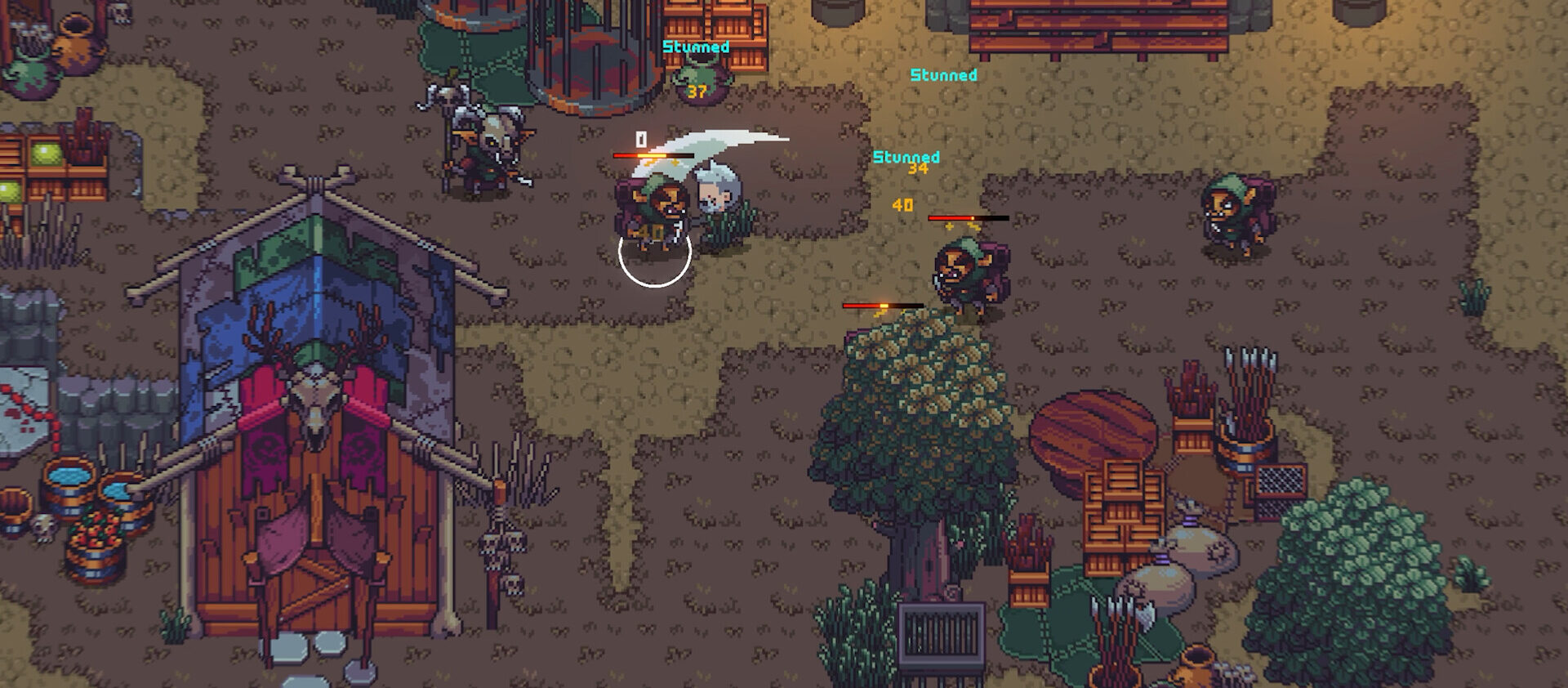 Emberville, in-game