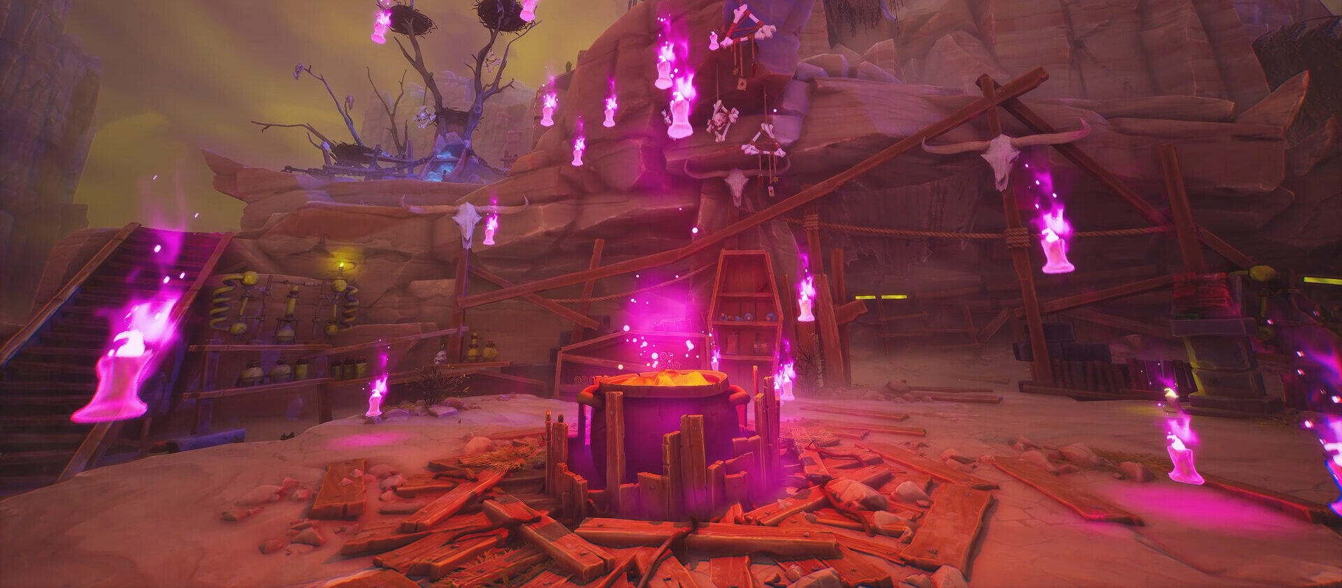 Far Far West, in-game