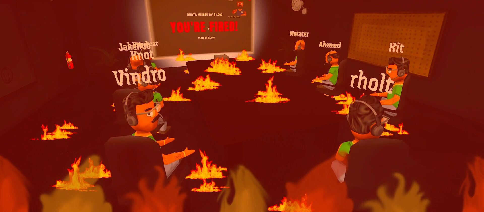 Scam With Your Friends, in-game