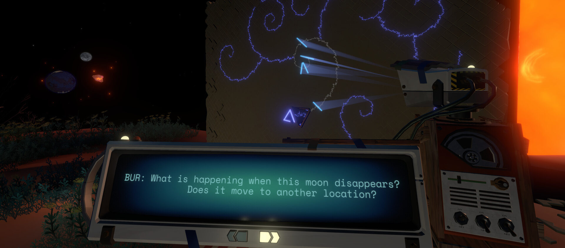 Outer Wilds, in-game