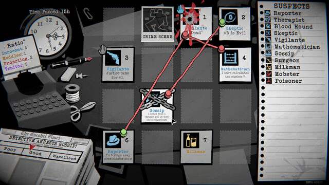 Dupery: A Game of Solo Deduction screenshot